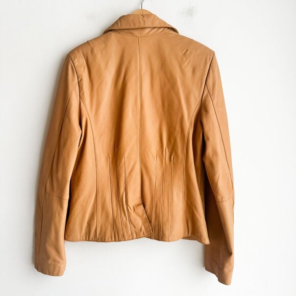 Uniform John Paul Richard Leather Blazer One Button Classic L - Picture 3 of 5